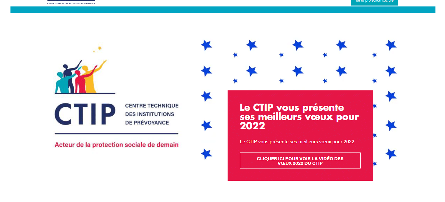 Le CTIP vous présente ses meilleurs vœux pour 2022